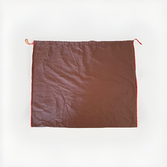 Coach Brown Purse Shoes Handbag Drawstring Cover Dust Bag Large 23X19 - Picture 2 of 8